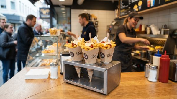 Pommestütenhalter: praktische lösungen für ihre snacks im shop
