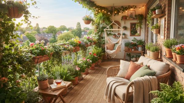 Wie lasst sich der Balkon in eine Wohlfuhloase verwandeln?